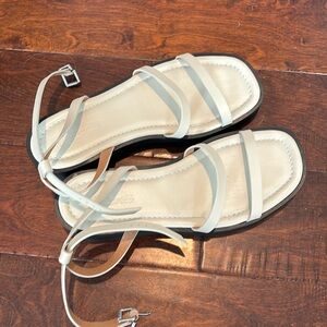 Madewell flatform sandals, size 10, worn once
